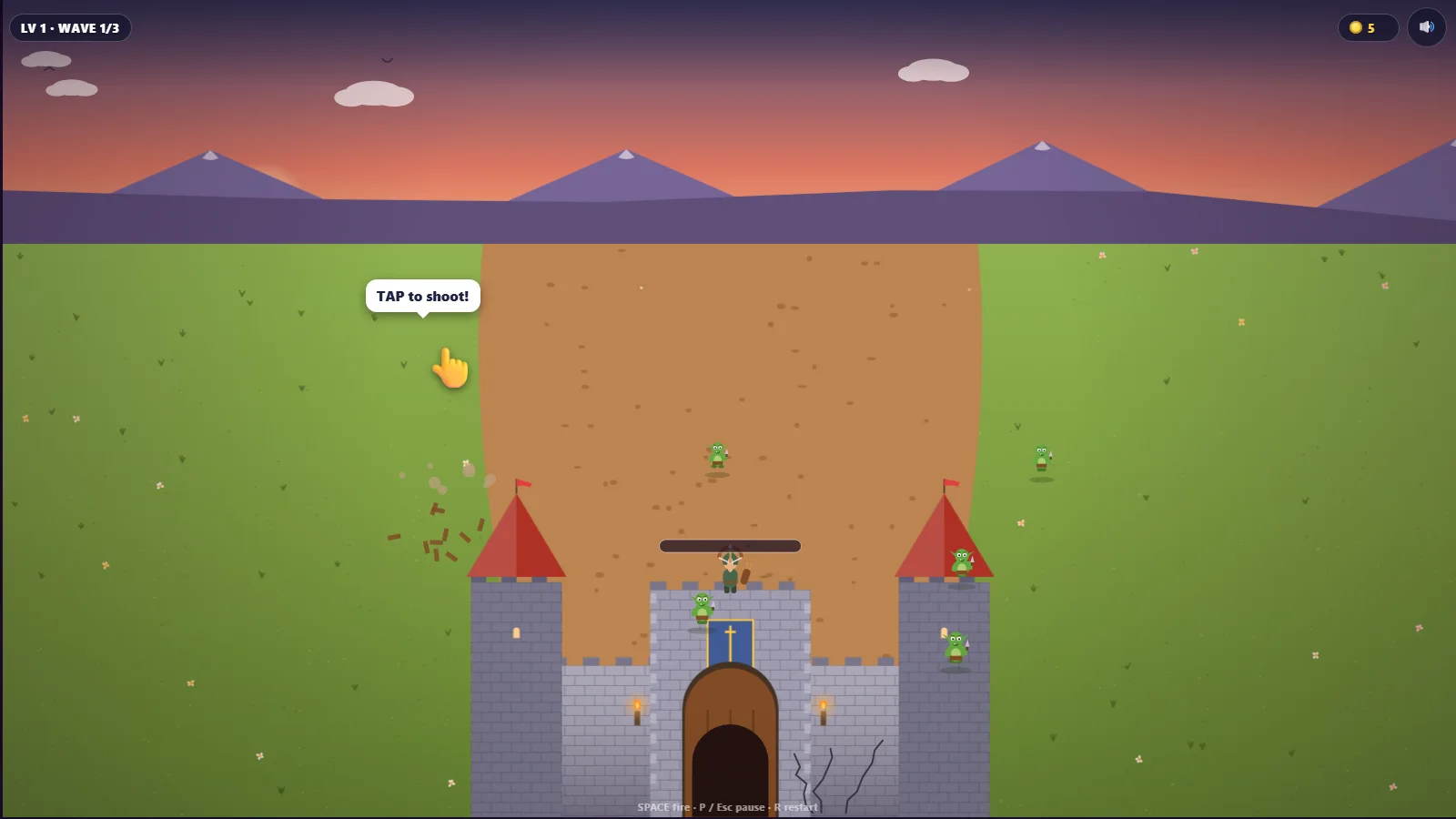 Goblin Siege gameplay